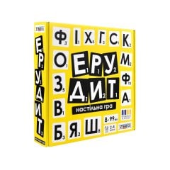 Настольная игра Strateg Эрудит на украинском языке 30619