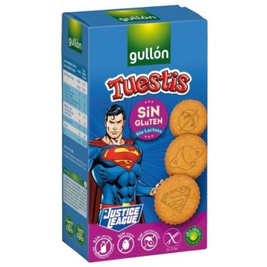 Печенье Gullon Tuestis Superman без глютена, 380 г T6212 8410376049381