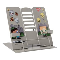 Підставка для книг з додатковими фіксаторами Minecraft, метал YES 470516