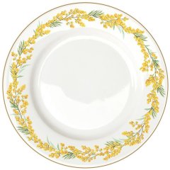 Плоская тарелка из фарфора &Oslash; 26,5 см MIMOSA POZZI MILANO I006R0942MIMO