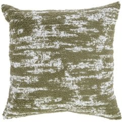 Подушка 45x45 см CENDRE зелено-кремовая Light&Living 6886681
