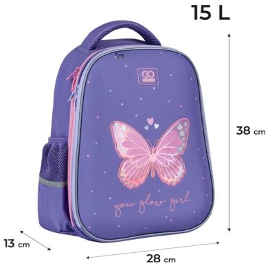 Рюкзак GoPack Education напівкаркасний 165M Glowing GO25-165M-4