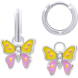 Сережки з підвісами UMa&Umi Метелик з кристалами 10х9х10 819558101626