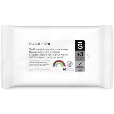 Салфетки с антисептическим эффектом Suavinex 10 шт 401245, 10