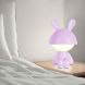 Світильник-нічник LED з акумулятором Cute Bunny,фіолетовий K25-316-1-5, Фіолетовий