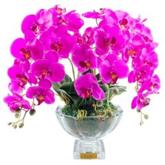 Аромат для дома Орхидея Fuchsia в вазе Centrepiece Cote noire CPO09