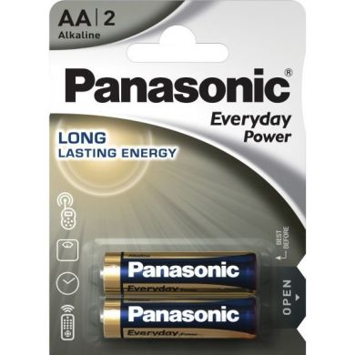 Батарейка Panasonic «Everyday power лужна AA» блістер, 2 шт LR6REE/2BR