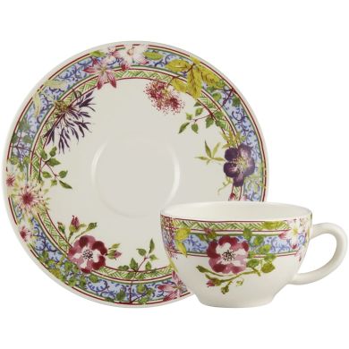Чашка для сніданку з блюдцем MILLEFLEURS 260 мл - &Oslash; 18 см GIEN 16432PTA01