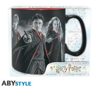 Чашка Harry Potter Гарри Поттер Harry, Ron, Hermione (Гарри, Рон, Гермиона), 320 мл Abystyle ABYMUG300