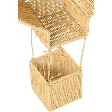 Декор для дитячої кімнати Повітряна куля, беж, (58x15x100,5см) J-LINE 61700