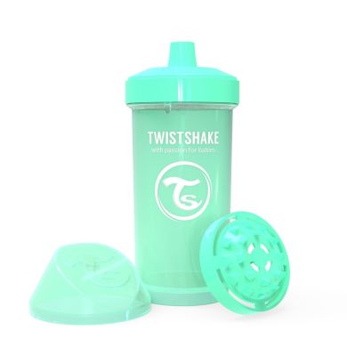 Дитяча чашка Twistshake 360 мл 12 + міс м'ятна 78281, М'ятний