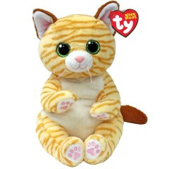 Дитяча іграшка м’яконабивна TY BEANIE BELLIES 25 см 43208 Кішка MANGO