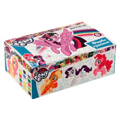 Гуашь Kite Little Pony, 6 цветов LP19-062