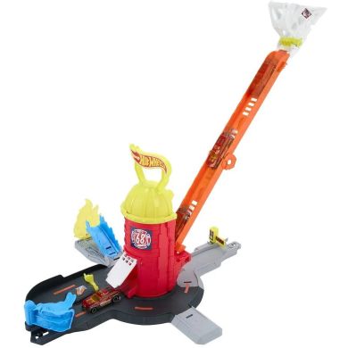 Игровой набор Пожарно-спасательная суперстанция Hot Wheels JHL95