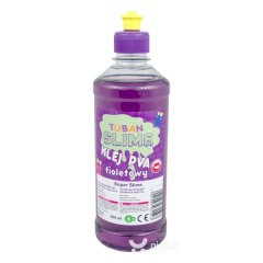 Клей ПВА для изготовления фиолетовый слаймов 500 мл Tuban TU3150