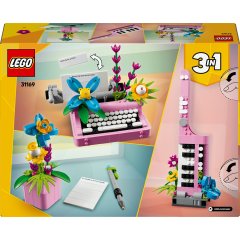 Конструктор Друкарська машинка з квітами LEGO Creator 31169