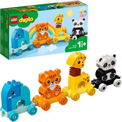 Конструктор LEGO Duplo Потяг з тваринами 15 деталей 10955
