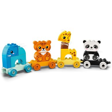 Конструктор LEGO Duplo Потяг з тваринами 15 деталей 10955