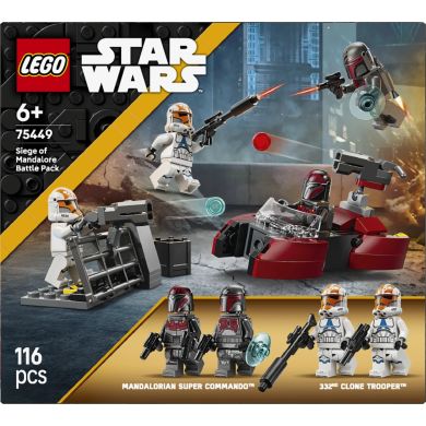 Конструктор LEGO Star Wars Боевой комплект &laquo;Осада Мандалора&raquo; 75449