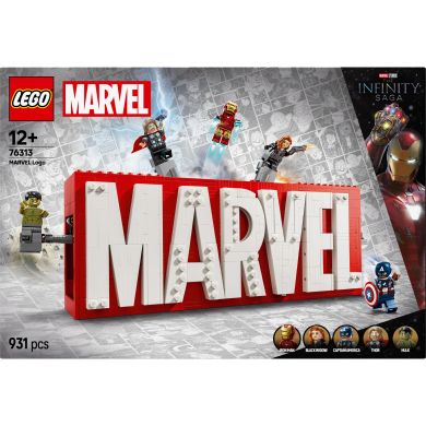 Конструктор Логотип и минифигурки MARVEL LEGO Super Heroes 76313