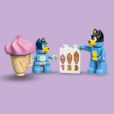 Конструктор Подорож із морозивом із Блуї LEGO DUPLO 10458