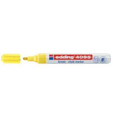 Крейдяний маркер Window e-4095 2-3 мм круглий жовтий Edding e-4095/05