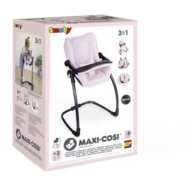 Кресло для куклы Maxi-Cosi 3 в 1. Розовая жемчужина, 43x41x71 см, 3+ 600240242