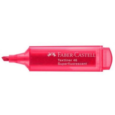 Маркер Faber-Castell Textliner Superfluor розовый 1 шт. 24695