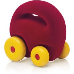 Машинка из каучуковой пены Rubbabu (Рубабу) Талисман красная 20189, Красный