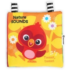 Мягкая развивающая книга Baby Einstein Nature Sounds 17602