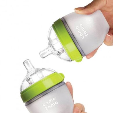 Набір антиколькових пляшечок для годування Comotomo Зелений 150TG-EN, Зелений
