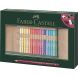 Набор цветных карандашей Faber-Castell Polychromos 30 цветов в пенале "ролл" с аксессуарами Faber-Castell 110030