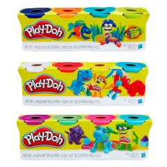 Набір пластиліну Hasbro Play-Doh PD Animals 4 баночки в асортименті B5517