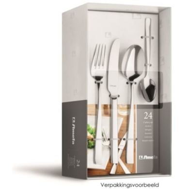 Набор столовых приборов на 6, серебро (4*6) Sierra 8053 Amefa 8711155494966