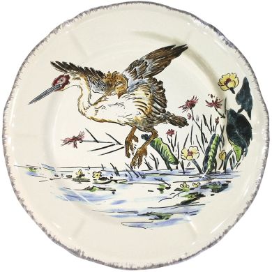 Обідня тарілка &laquo;Пелікан&raquo;, серія &laquo;GDS Birds&raquo; GIEN 0113CP1526, 26