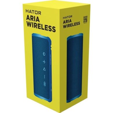 Портативная Bluetooth колонка HATOR Aria Wireless HTA-202 Stormy Blue HTA-202