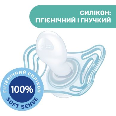 Пустышка Physioforma Micro силиконовая от 0 до 2 месяцев 2шт. (девочка) Chicco 75126.11, Розовый