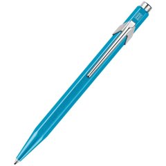 Ручка Caran d'Ache 849 Metal-X Блакитна, box 849.671