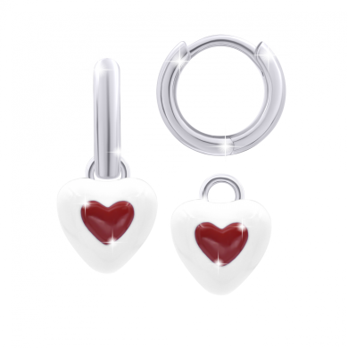 Сережки з підвісами UMa&Umi Серце в серці 819556901621