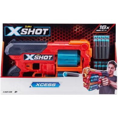 Швидкострільний бластер X-Shot EXCEL Xcess TK-12 (16 патронів), 36436R