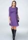 Платье для беременных Yula mama S Фиолетовый Simona