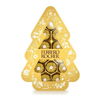 Цукерки Ferrero Rocher ялинка 150г 4008400172224