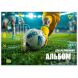Тетрадь для рисования YES А4 28л/100 скоба, с перфорацией (Football) 130609