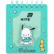 Блокнот вырубка, спираль., 80 л, Pochacco Kite PC26-276