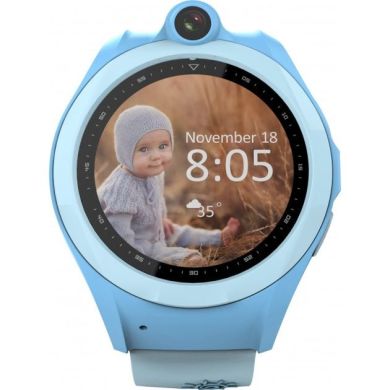 Дитячий телефон-годинник з GPS трекером GOGPS ME K19 Blue K19BL