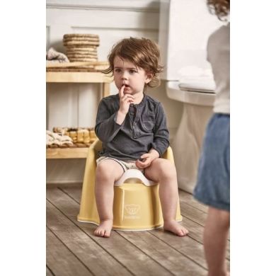 Горшок кресло (Potty Chair), бледно-желтый/белый Baby Bjorn 55266, Жёлтый