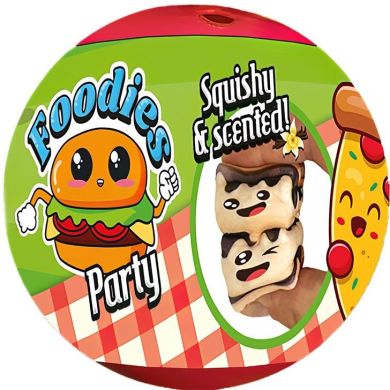 Іграшка-сюрприз у кулі COOL THINGS серії Foodies КУМЕДНІ НЯМКИ (в асортименті) FO002