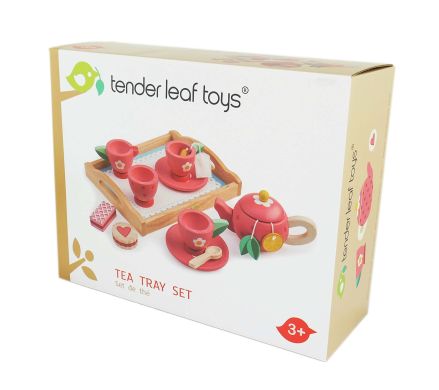 Іграшка з дерева Чайний підніс Tender Leaf Toys TL8233, Різнокольоровий