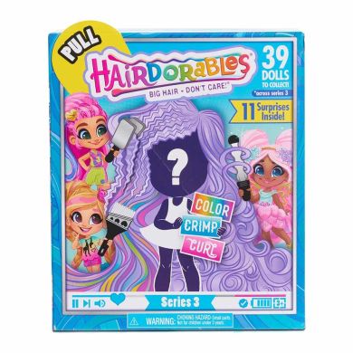 Ігрова фігурка Just Play Hairdorables S3 Підготовка до вечірки сюрприз 23725