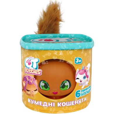 Ігровий набір QT KITTIES КОШЕНЯ ДЖИНДЖЕР (фігурка, будиночок, аксесуари) 450001-5